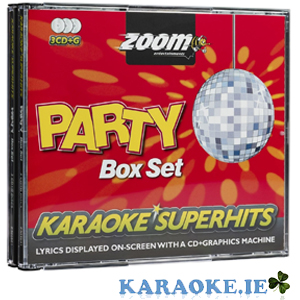 ZOOM KARAOKE - Karaoke Pop Box 3 Party Pack - 120 Songs (CD+G) 