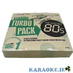 Karaoke 80s Turbo Pack (10 discs)