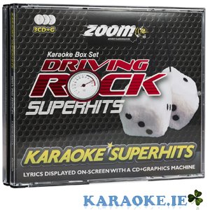 Driving Rock Superhits Triple CD+G Pack